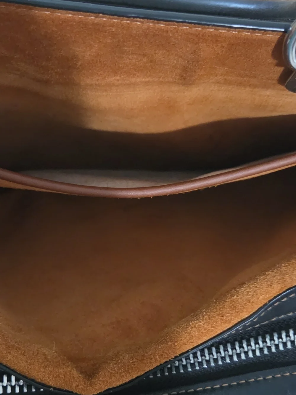 COACH Signature Canvas Tote Bag in Brown and Black